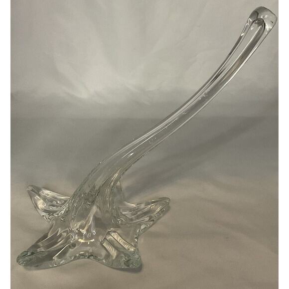 VTG Amaryllis Flower Vase In Silver Plated Ornate Metal Stand Art Glass 15.5 IN - Picture 8 of 16